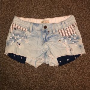 American flag shorts